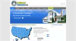 Desktop Screenshot of currentforeclosures.com